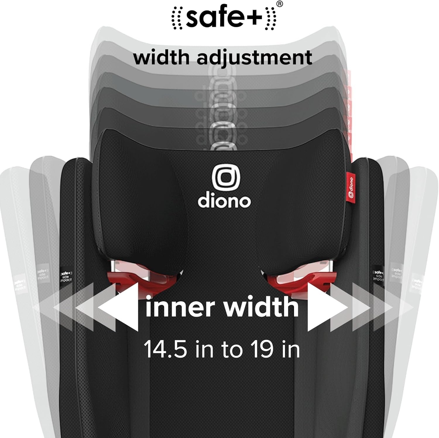 i-Size High Back Booster Car ISOFIX Foldable Compact Travel