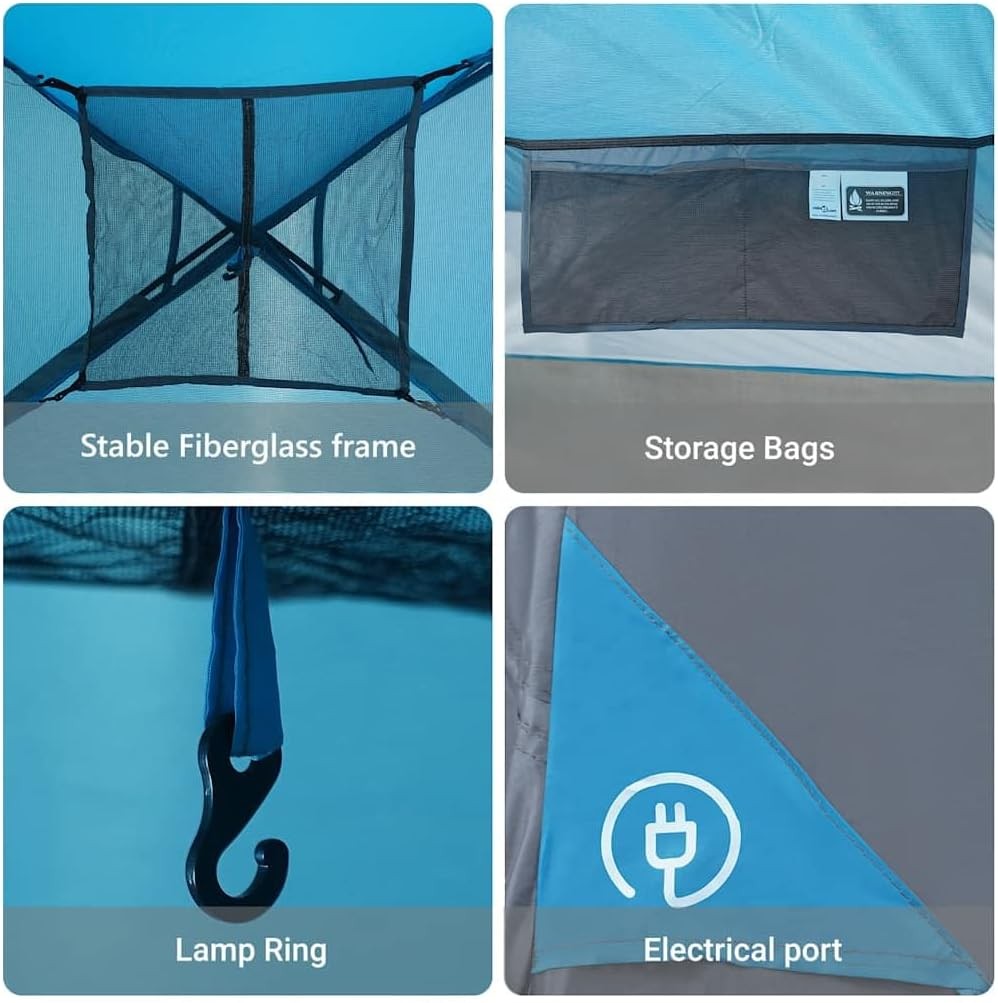 6 person Camping Tent 6‑Person Waterproof Outdoor Family Hiking Shelter
