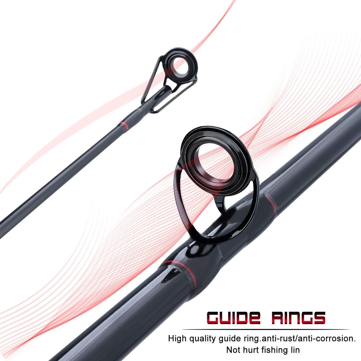 3m 5-Section Carbon Fiber Carp Rod | Portable Travel Spinning Fishing Gear