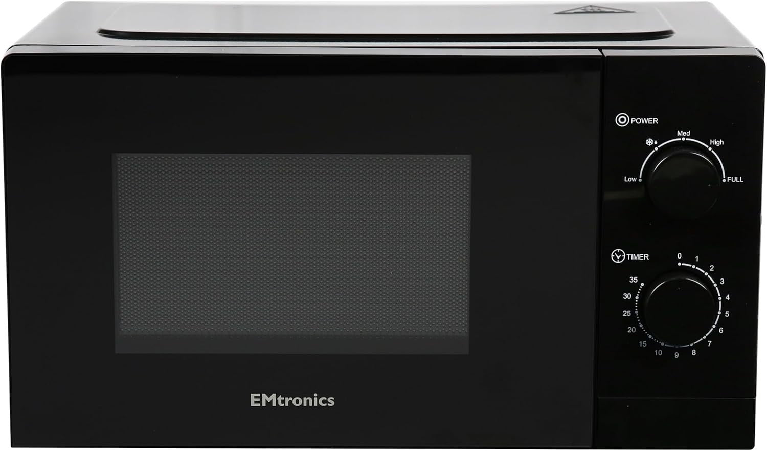 6.3L Health Grill Air Fryer + 20L 700W Microwave Set 5 Levels Defrost