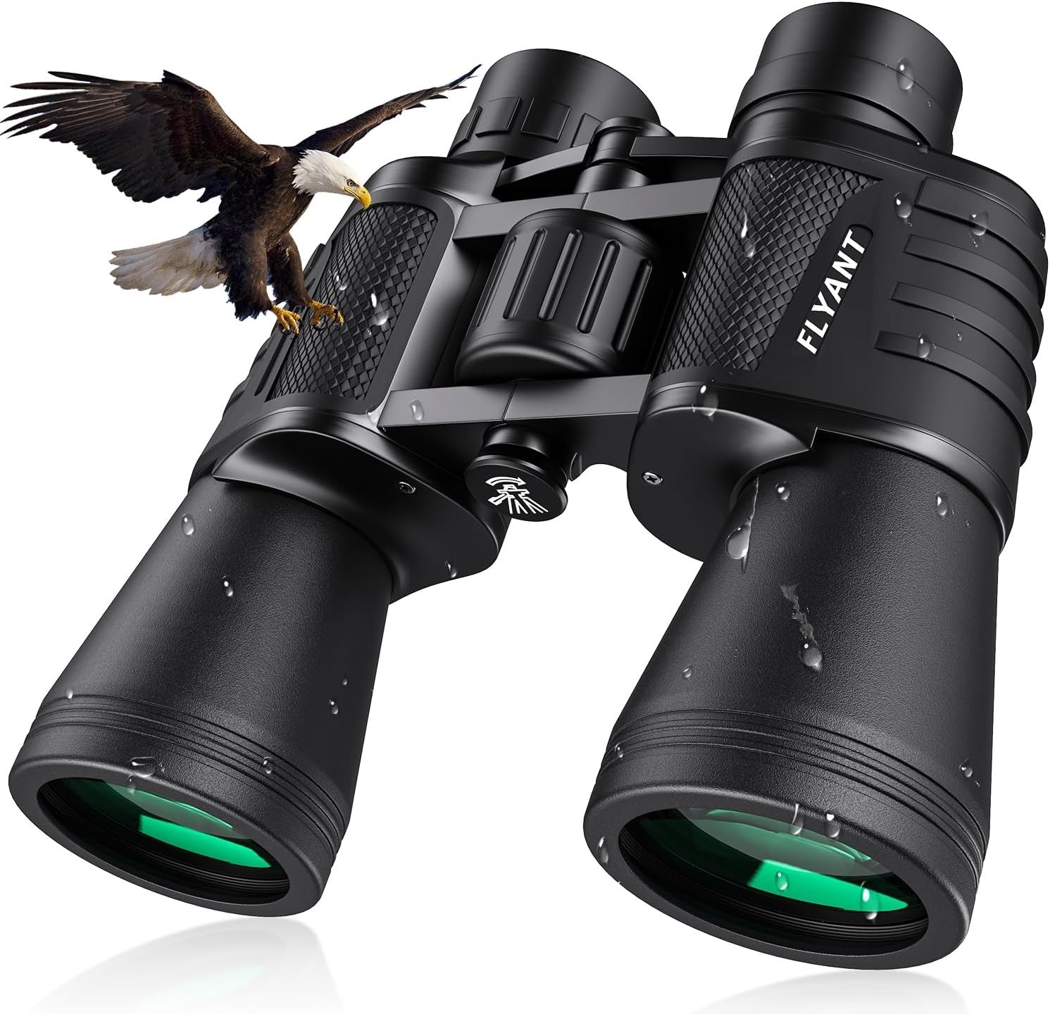 20x50 High Power Waterproof Binoculars Low Light Vision for Bird Watching Travel
