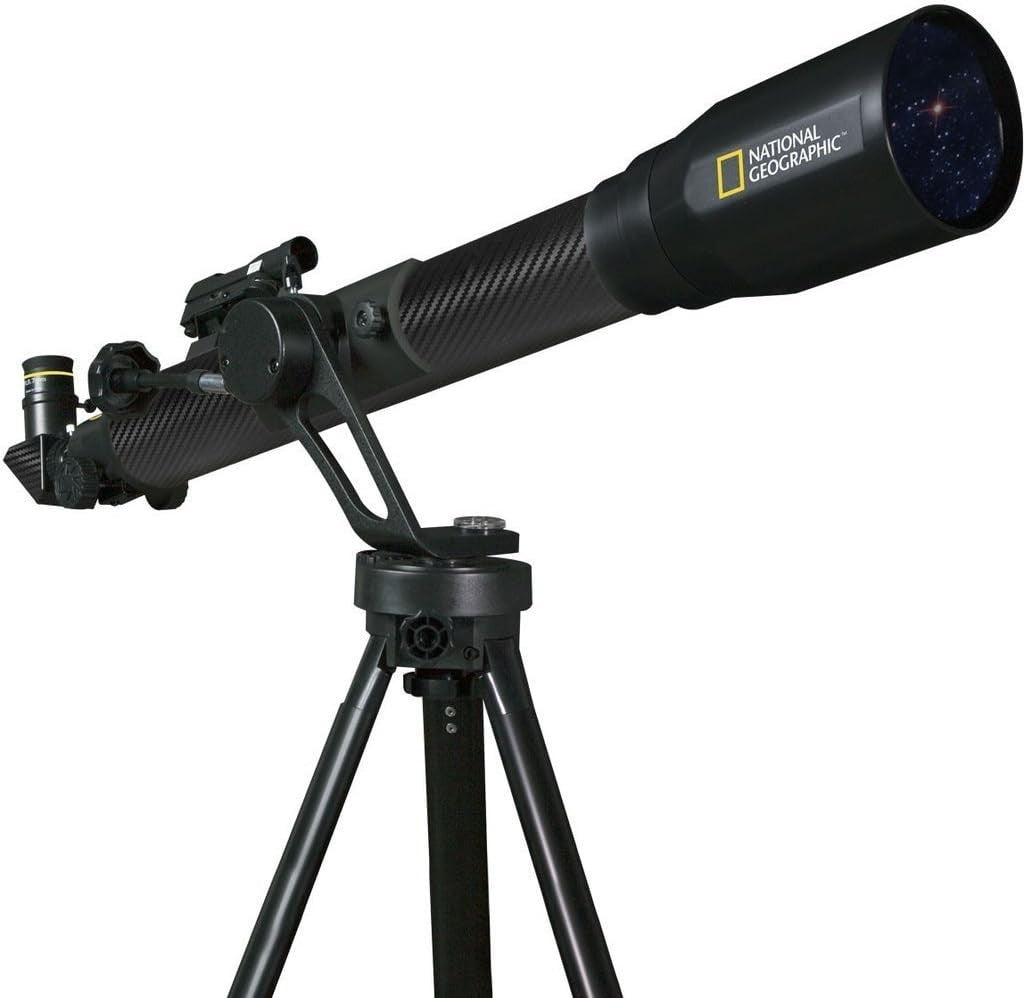 70/700 Carbon Fiber Refractor Telescope with Phone Adapter Black