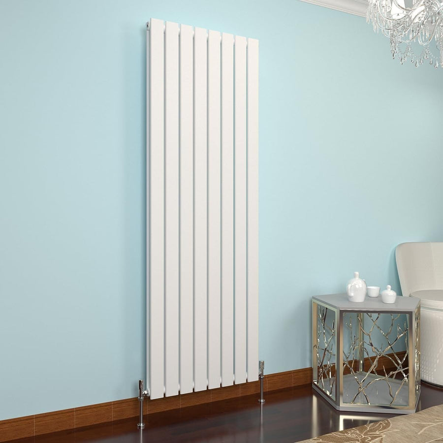 Vertical Radiator White 1800x544mm Double Modern Central Heating