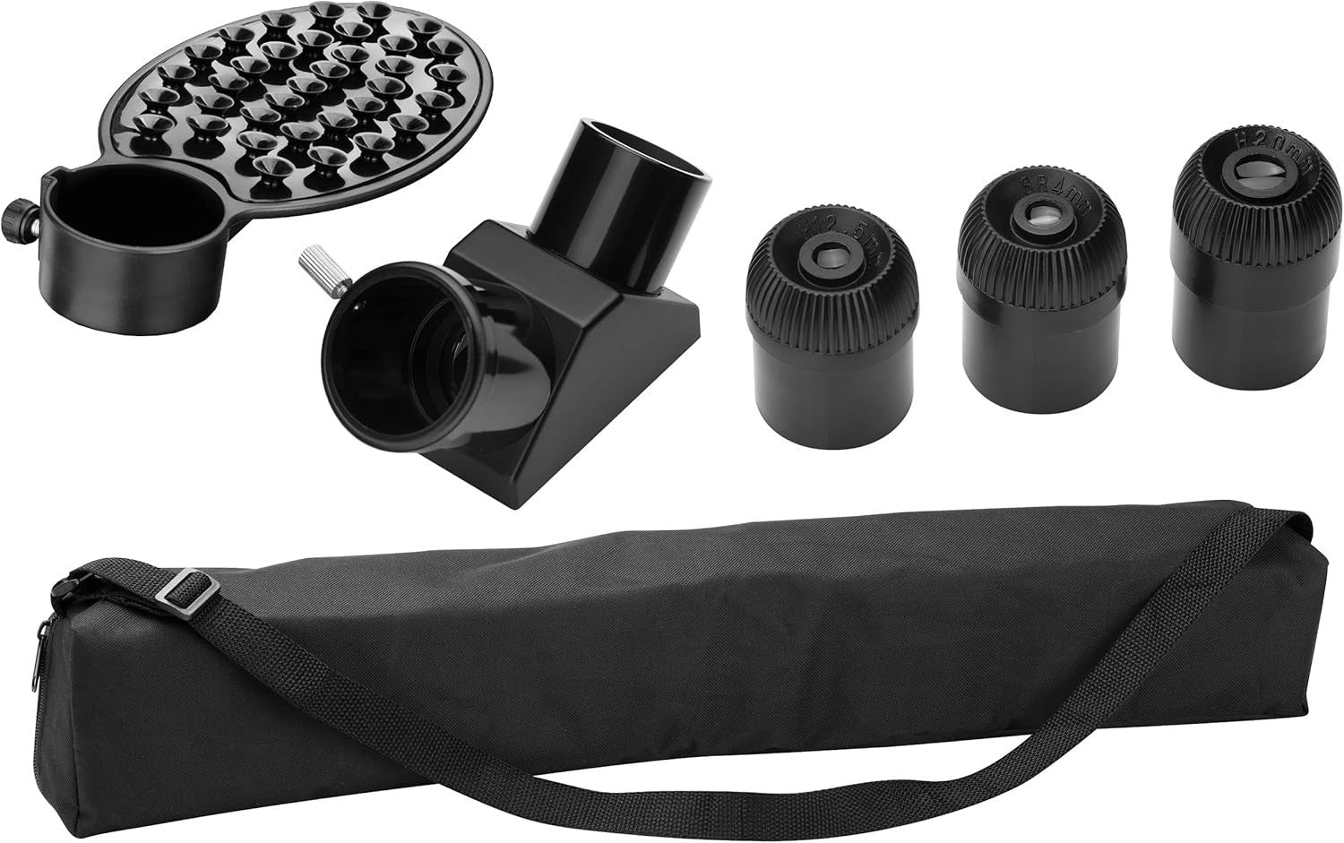 70/350 Lens Telescope Set w/ Tripod Book Smartphone Holder White