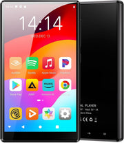 80GB MP3 Player WiFi Bluetooth 1080P FM Radio 512GB Black