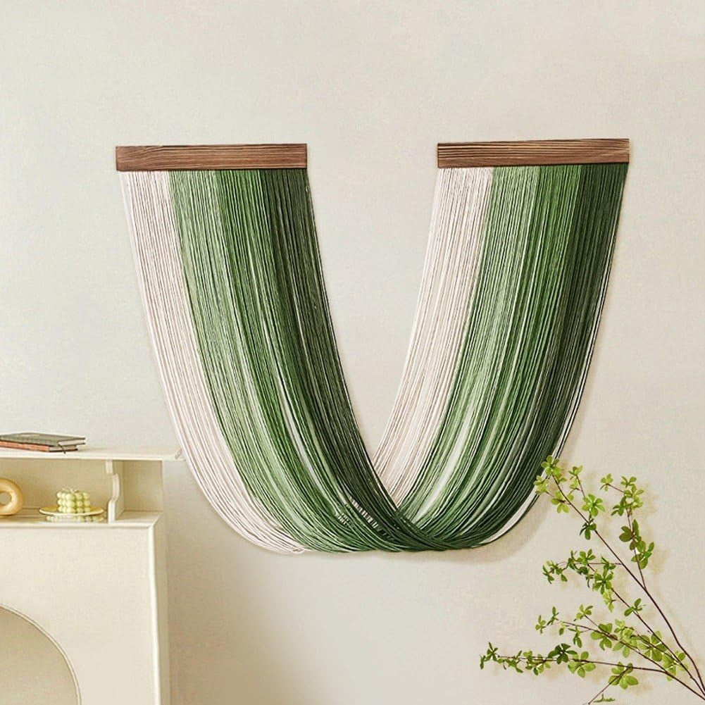 Large Boho Macrame Wall Hanging Tassel Tapestry Cotton Decor