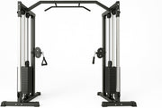 Cable Crossover Machine 150KG Weight Stack Pull Up Bar Home Gym