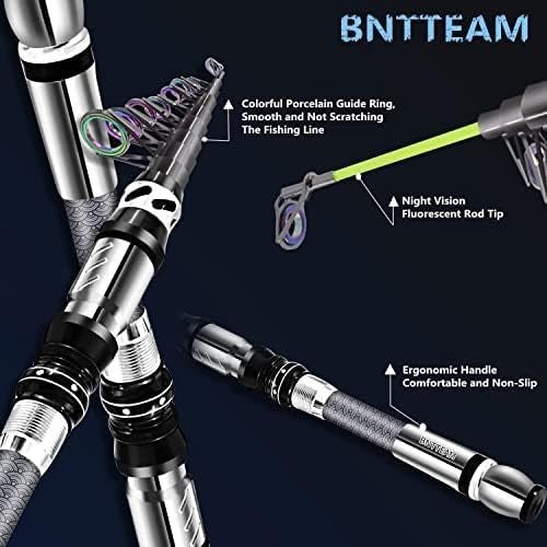 Telescopic Fishing Rod 3.0M Carbon Fiber Ultralight Travel Surf Pole