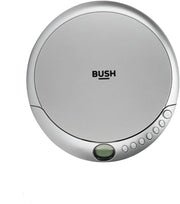 Portable Jog Proof CD Player Silver Compact Personal Music Player AUX