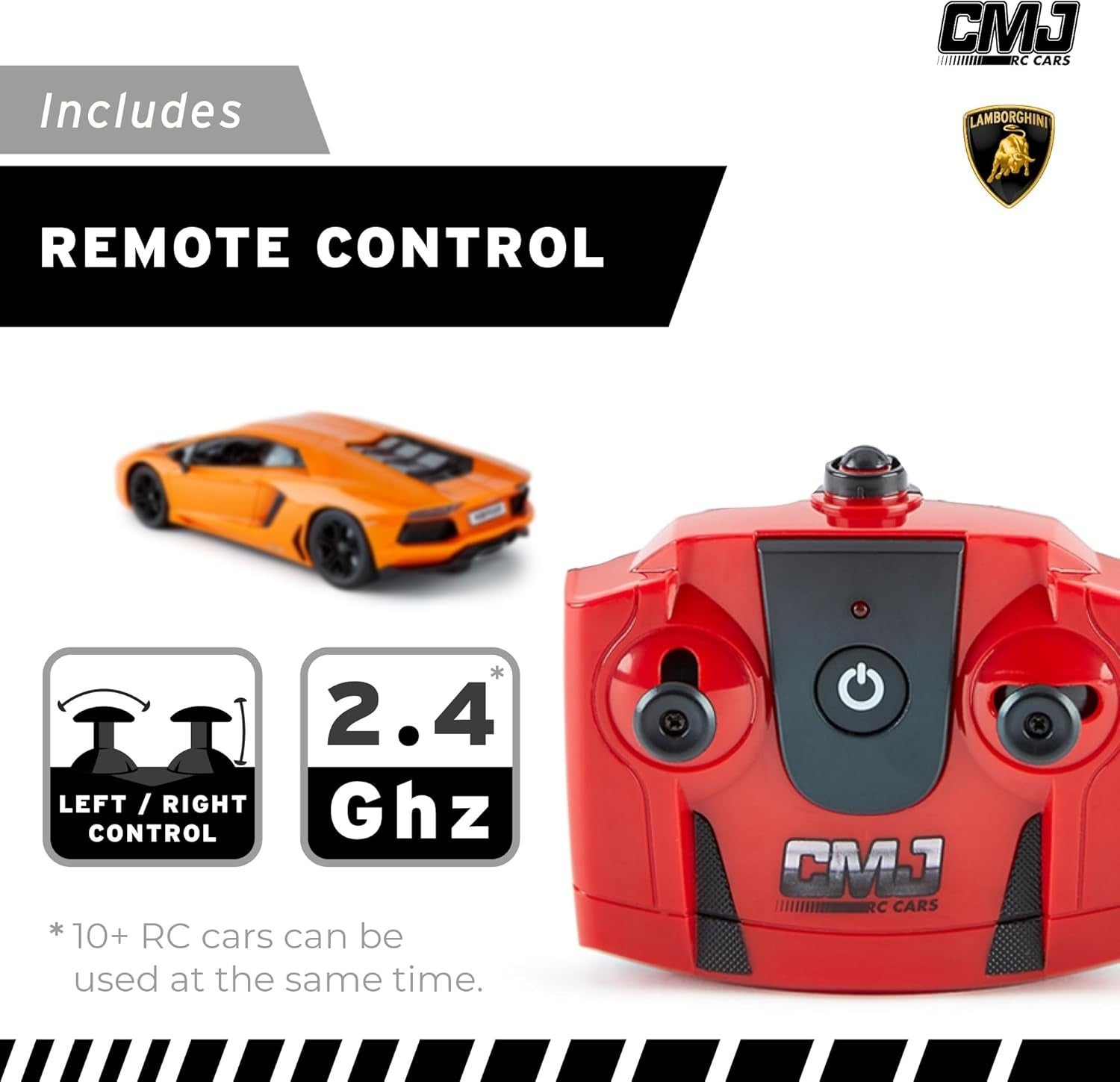 1:14 Scale 30CM RC Supercar | 2.4GHz Remote Control Sports Car with LED Lights