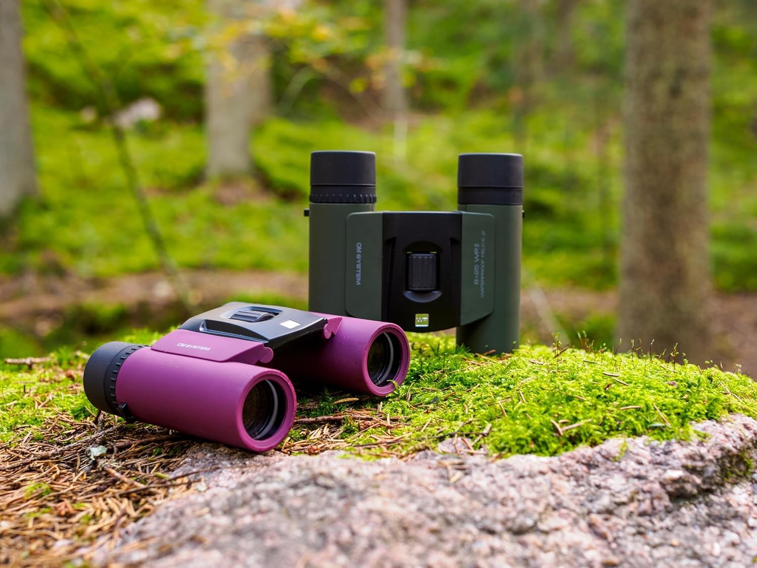 8×25 Waterproof Compact Binoculars | Bright Optics, Lightweight, Travel-Friendly