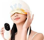 Heated Head & Eye Massager Air Compression Migraine Relief