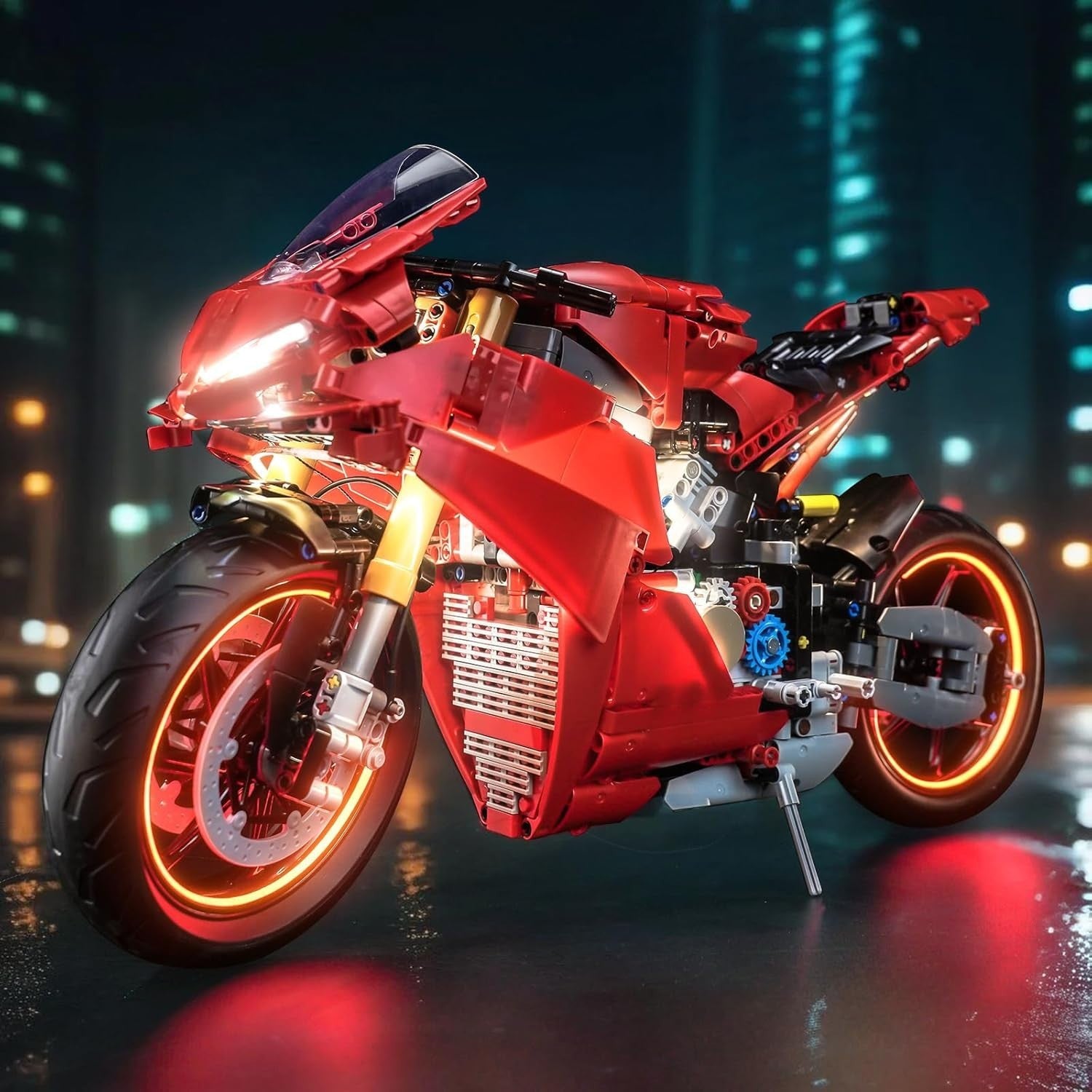 LED Light Kit for Ducati Panigale V4 S Model - Customizable Motorcycle Glow
