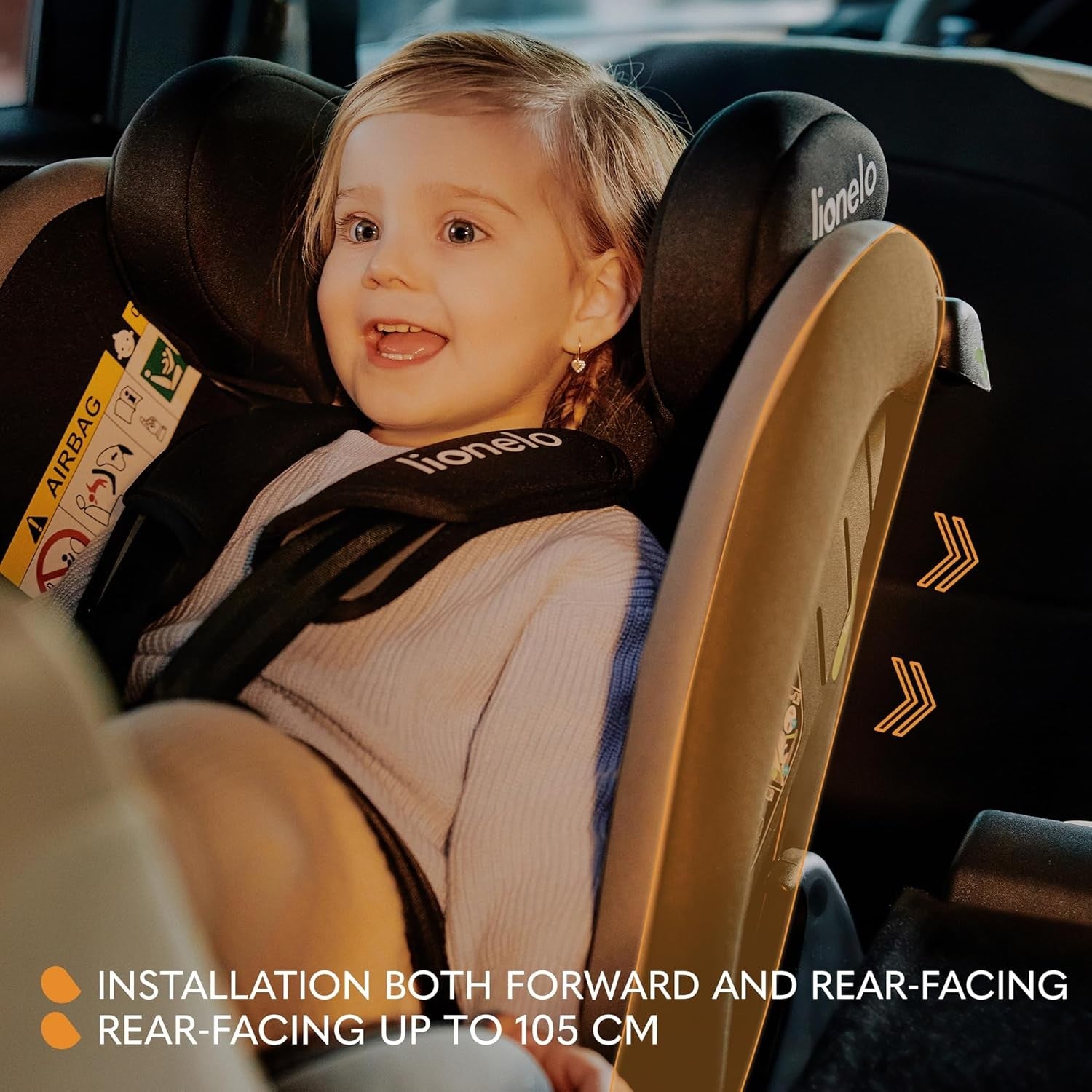 i-Size Baby Car 0–12 Years 40–150cm Rear & Forward Facing Recline