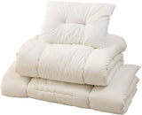 Japanese Floor Futon Set Compact Single Foldable Guest Bed Tatami