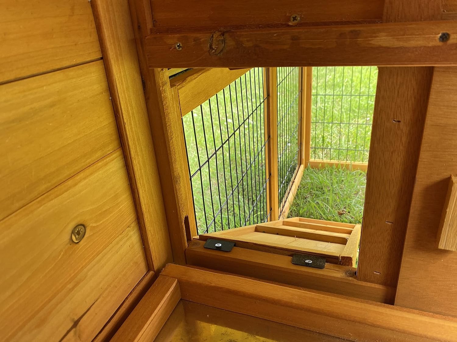Large Rabbit Hutch XL Outdoor Wooden Run 2 Tier with Night Shelter