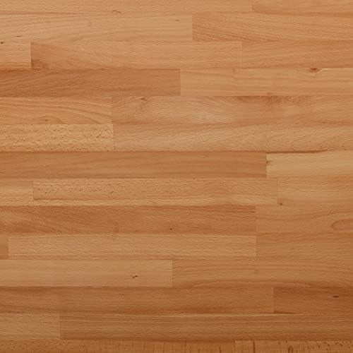 Beech Solid Wood Dining Bench Tomas - Durable Modern Wooden Seat 100x35x45cm