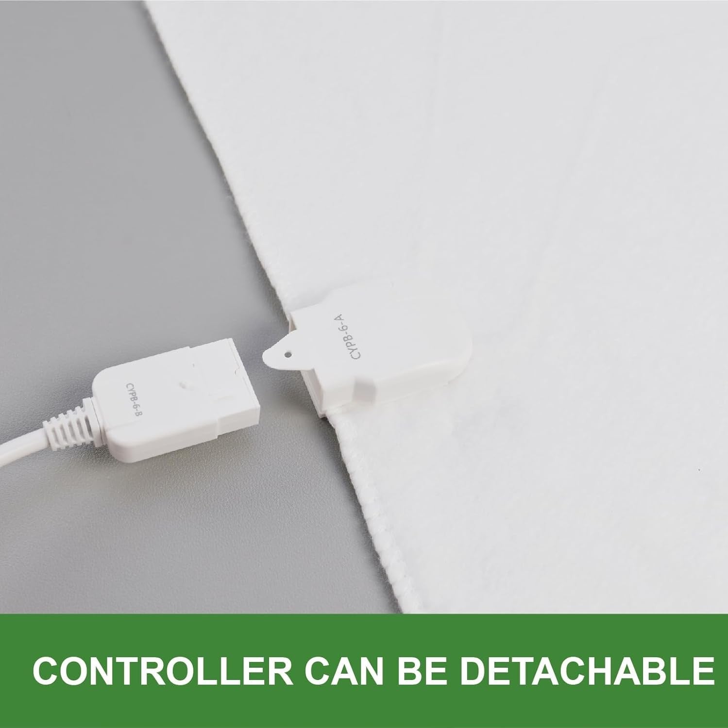 Electric Heated Underblanket Double 3 Heat Settings Washable Bed Warmer