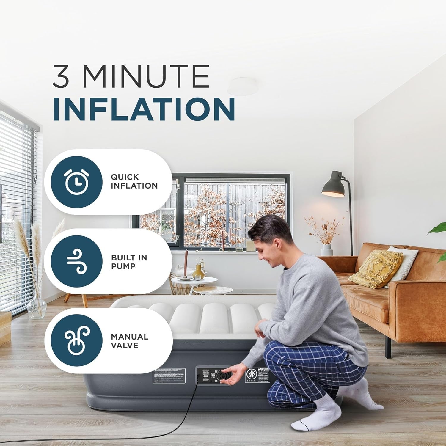Japanese Floor Futon Mattress 190x90x10cm Foldable Memory Foam Bed