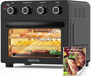 23L Air Fryer Oven Rotisserie 1700W Convection Mini Oven 6 Accessories