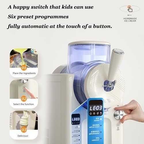 1.8L Slush Machine Self Cleaning Touch Control Frozen Drink Maker