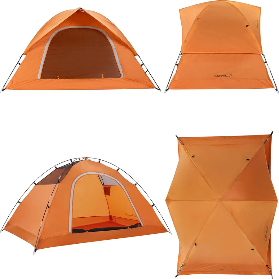2 Man Waterproof Camping Tent Lightweight Dome Easy Set Up Hiking