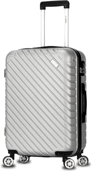 24'' Medium ABS Hard Shell Suitcase Lightweight 4 Wheel Check In Lock