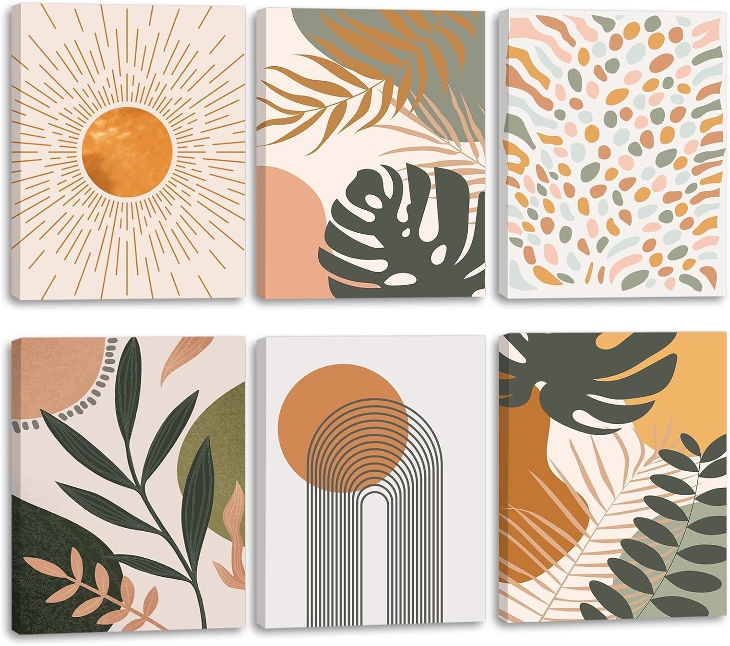 3-Piece Fruit Canvas Art 28x35cm Orange Lemon Strawberry