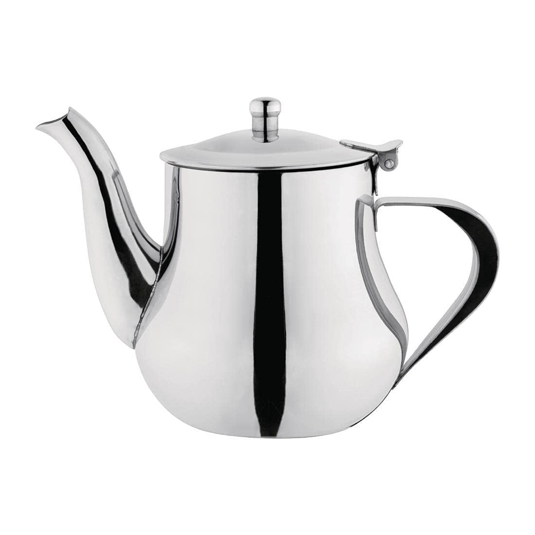 Arabian Stainless Steel Teapot 530ml Tea Pot Mirror Finish Infuser