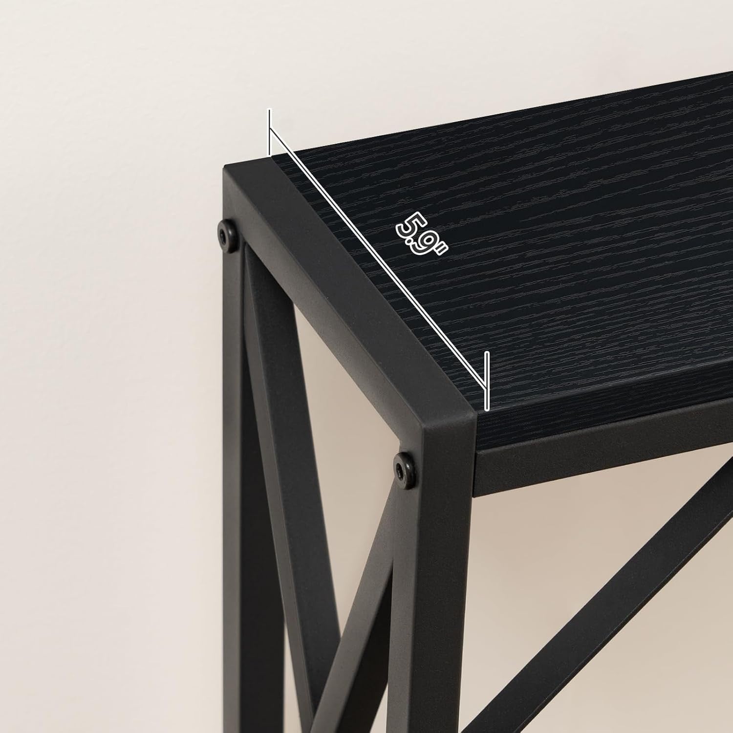 2x Slim Console Tables with USB Charging – 100cm Entryway or Sofa Table