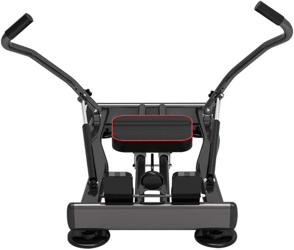 Full Motion Rowing Machine 360° Arms Hydraulic Resistance Foldable LCD 120KG