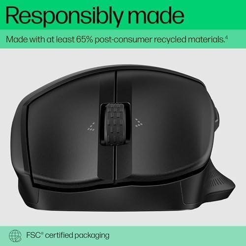 Bluetooth Comfort Mouse Multi-Device Silent Clicks 6 Buttons 4000 DPI Ergonomic