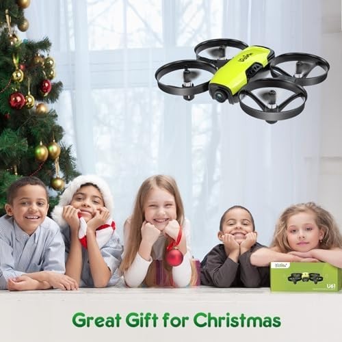 Mini Drone for Kids with Camera, 21min Flight Time, Safe RC Quadcopter Toy