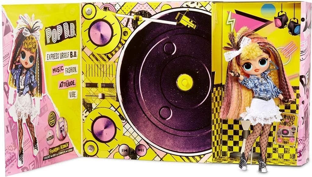 Music Remix Fashion Doll 25 Surprises Pop Star Outfits Accessories