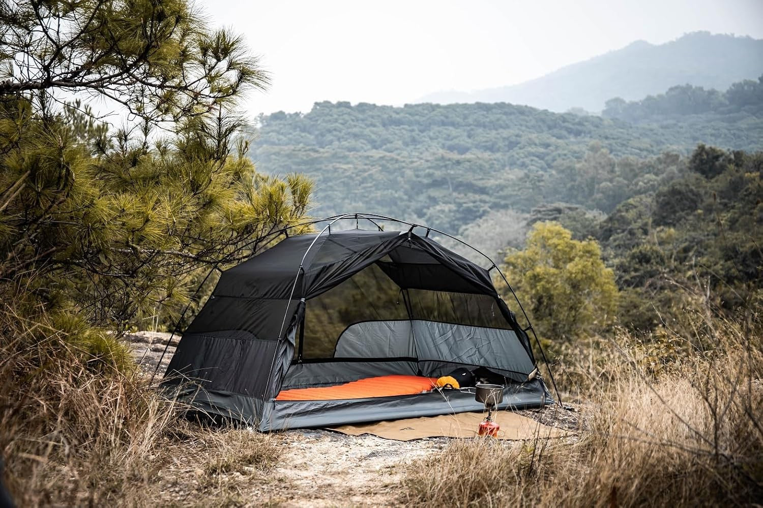 2 Person Backpacking Tent Lightweight Waterproof 3 Season
