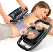 Deep Tissue Massage Gun 4-Head Percussion Back & Shoulder Muscle Pain Relief