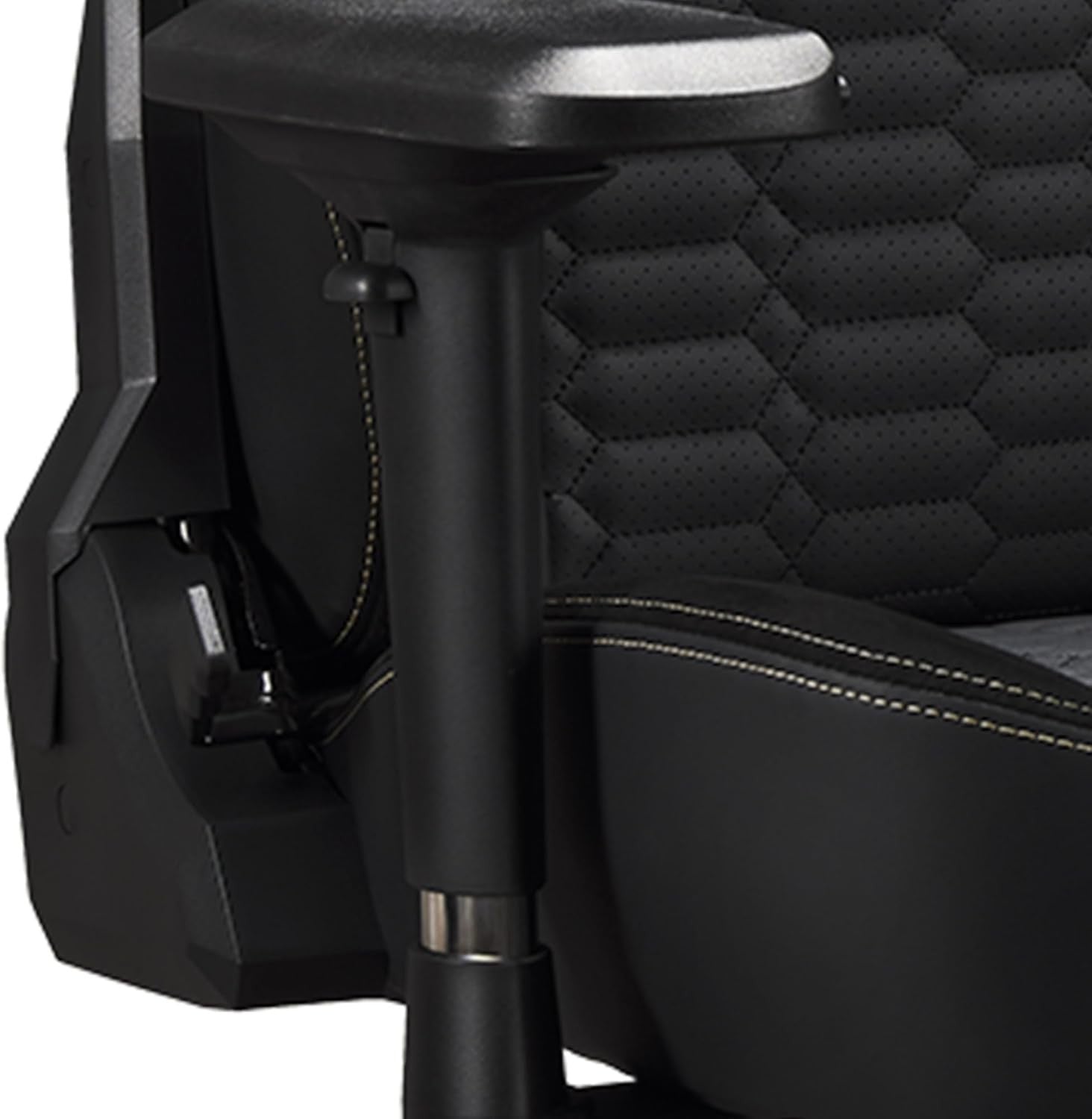 Premium XL Ergonomic Gaming Chair Black Gold High Back Office Seat