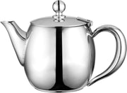 Stainless Steel Teapot 1L Tea Pot Stay Cool Handle Drip Free Spout