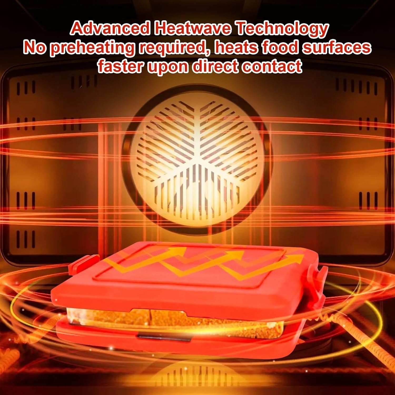 Microwave Toastie Maker Non Stick Adjustable Sandwich Cooker Silicone Heatwave