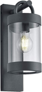 Anthracite Grey Outdoor Wall Lantern IP44 Vintage Dusk to Dawn