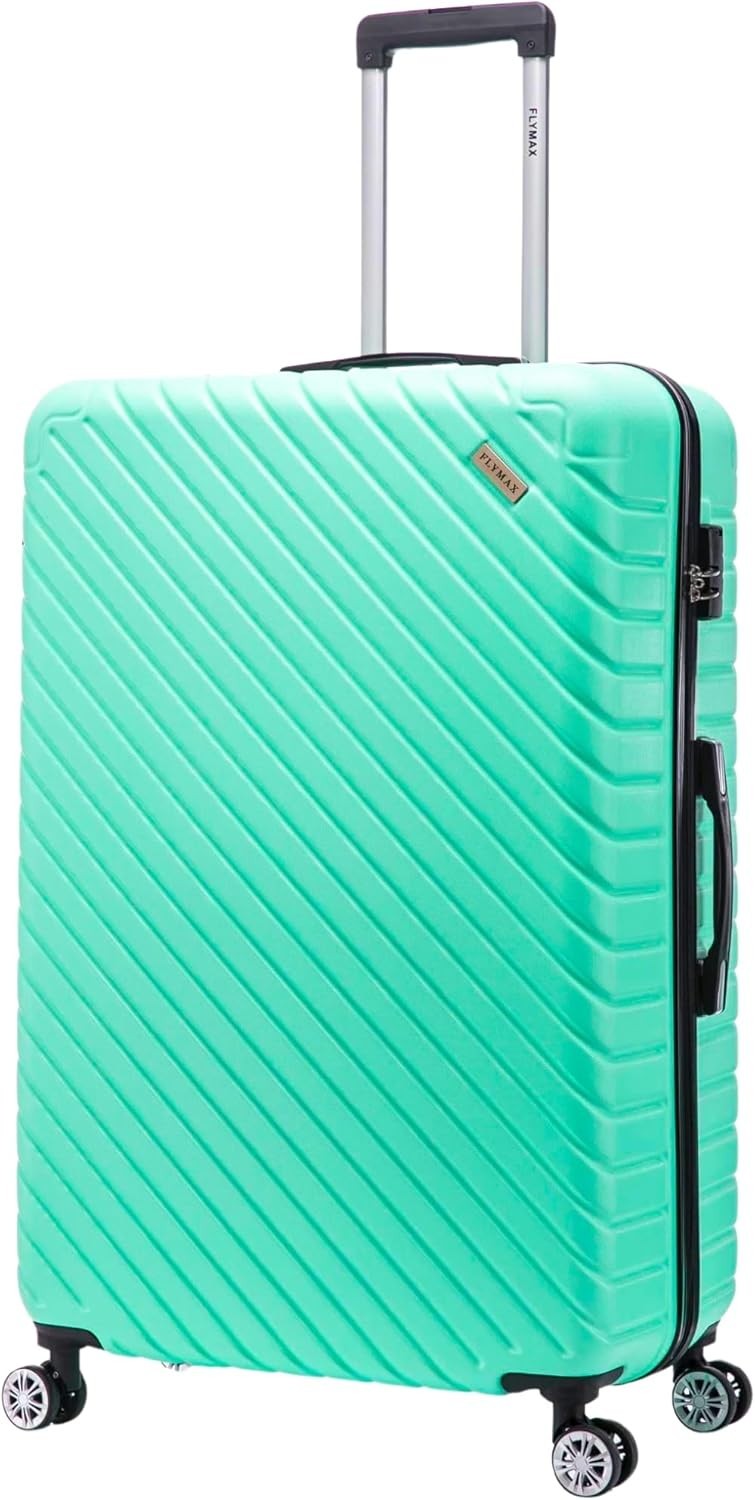 24'' Medium Suitcase Hard Shell ABS Lightweight 4 Wheel 3 Digit Lock