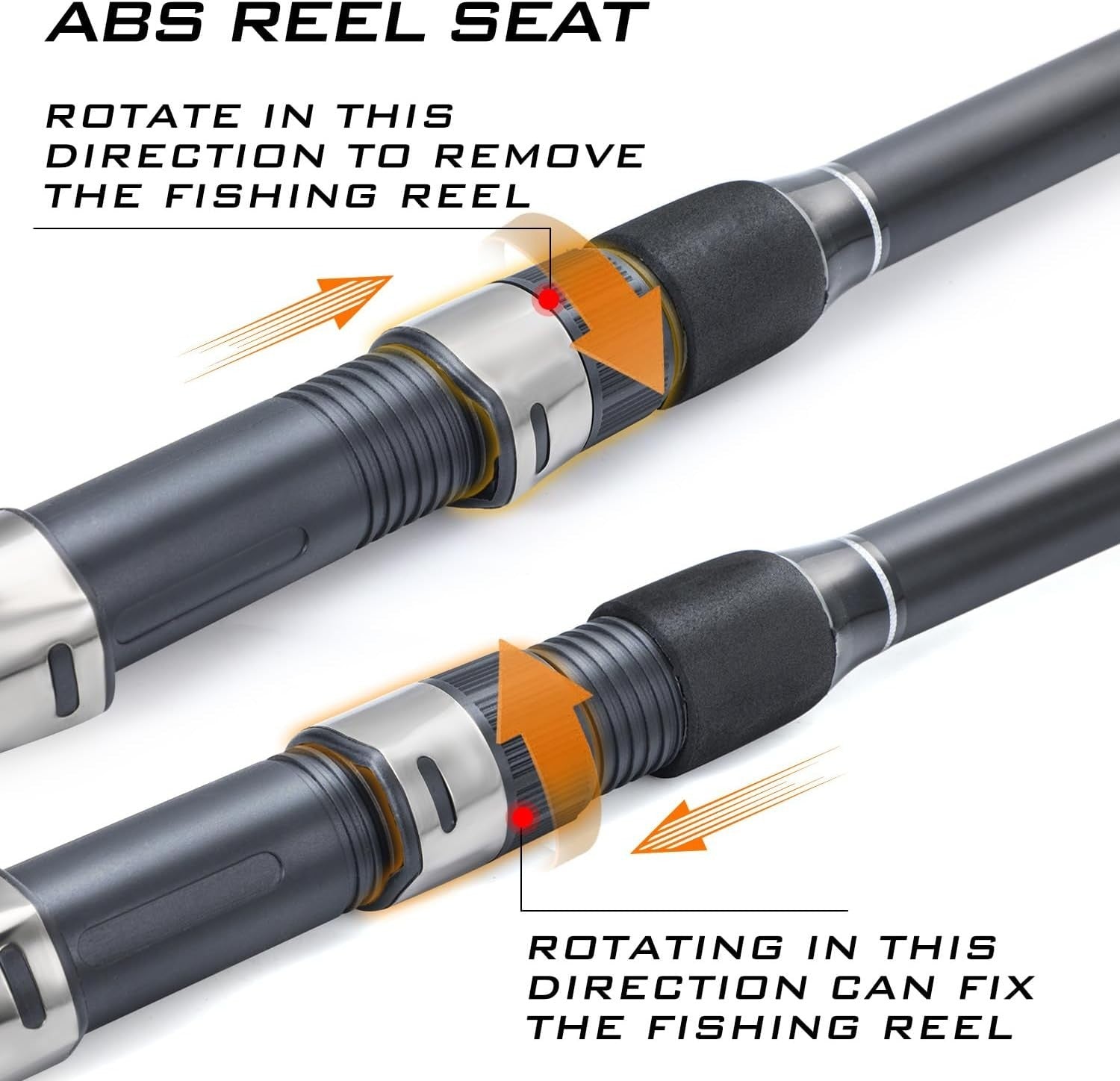 Telescopic Carp Fishing Rod 3.6M Carbon Fibre 3.0lb Travel