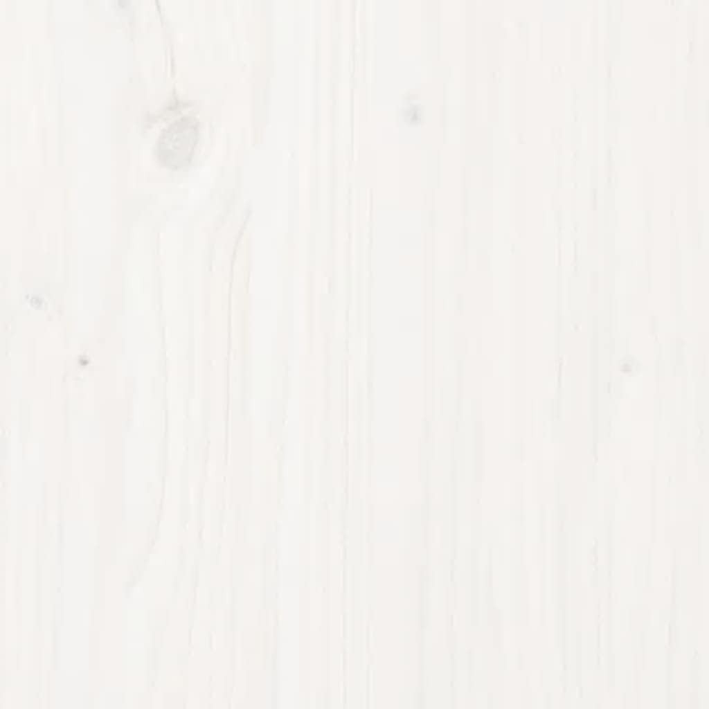 White Radiator Cover Solid Pine Wood Slatted Shelf 108.5x19x84cm