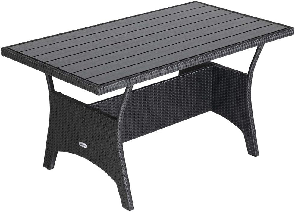Poly Rattan Garden Dining Set 9 Seater Outdoor Corner Sofa Patio Furniture