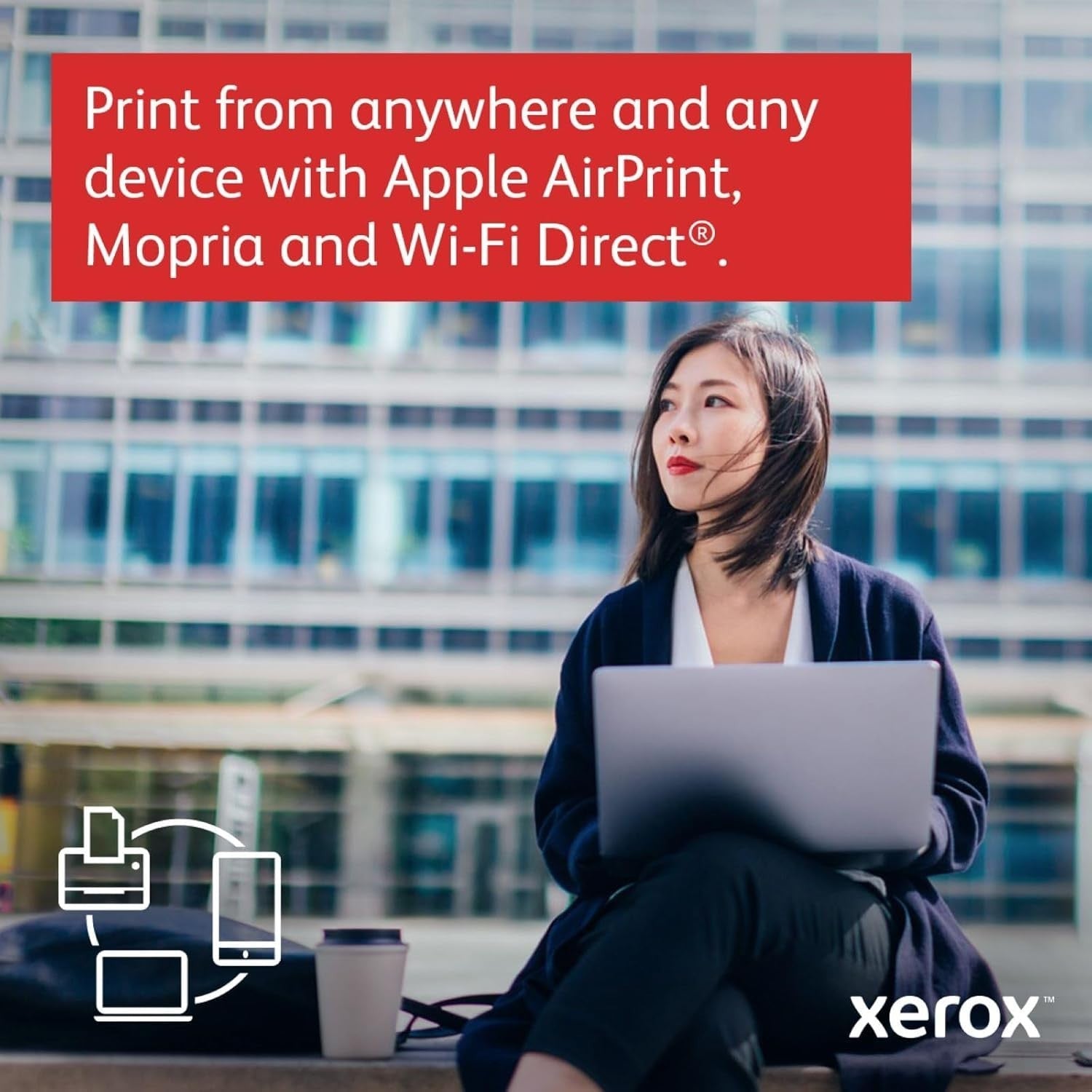 Mono Laser All-in-One Printer A4 Auto-Duplex WiFi 34ppm High-Res Compact