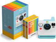 Instant Camera Arctic Blue Bundle with Colour Film 16 Photos