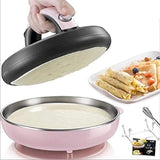 Cordless Electric Crepe Maker 1000W Non-Stick 8in Portable Pancake Griddle