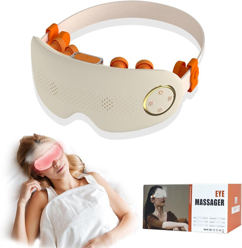 Heated Eye Mask Ultrasonic Mist Dry Eye Fatigue Relief Music