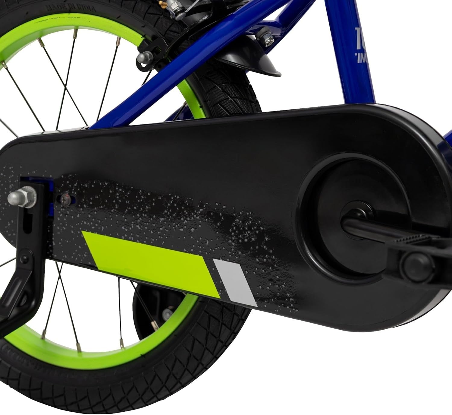 16 Inch Kids Bike with Stabilisers Caliper Brakes Blue Bicycle Age 5-7