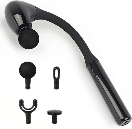 Long Handle Massage Gun Deep Tissue Back & Neck Relief Cordless Quiet